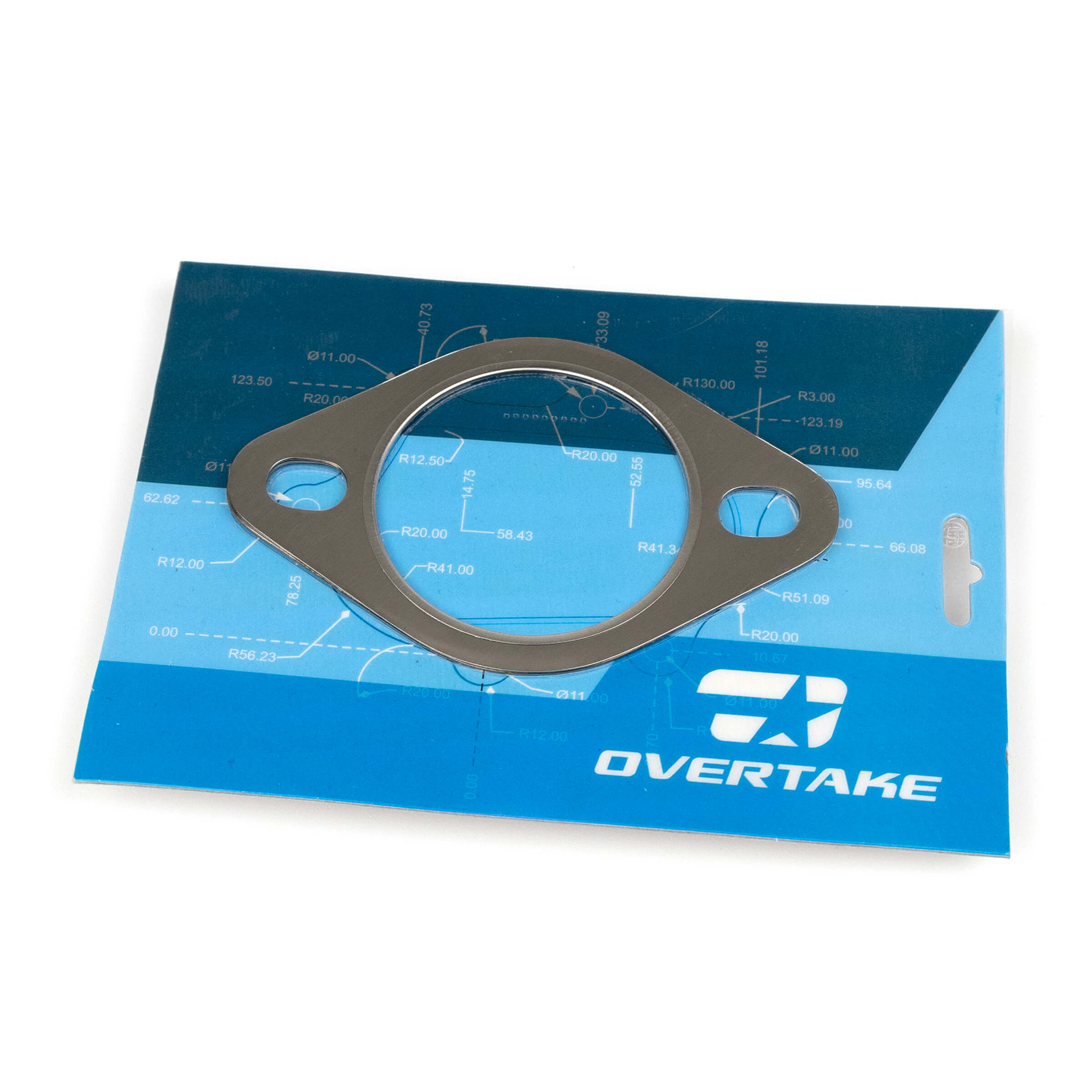 Overtake 2-Bolt Universal 2.25in-2.5in Gasket - Subaru