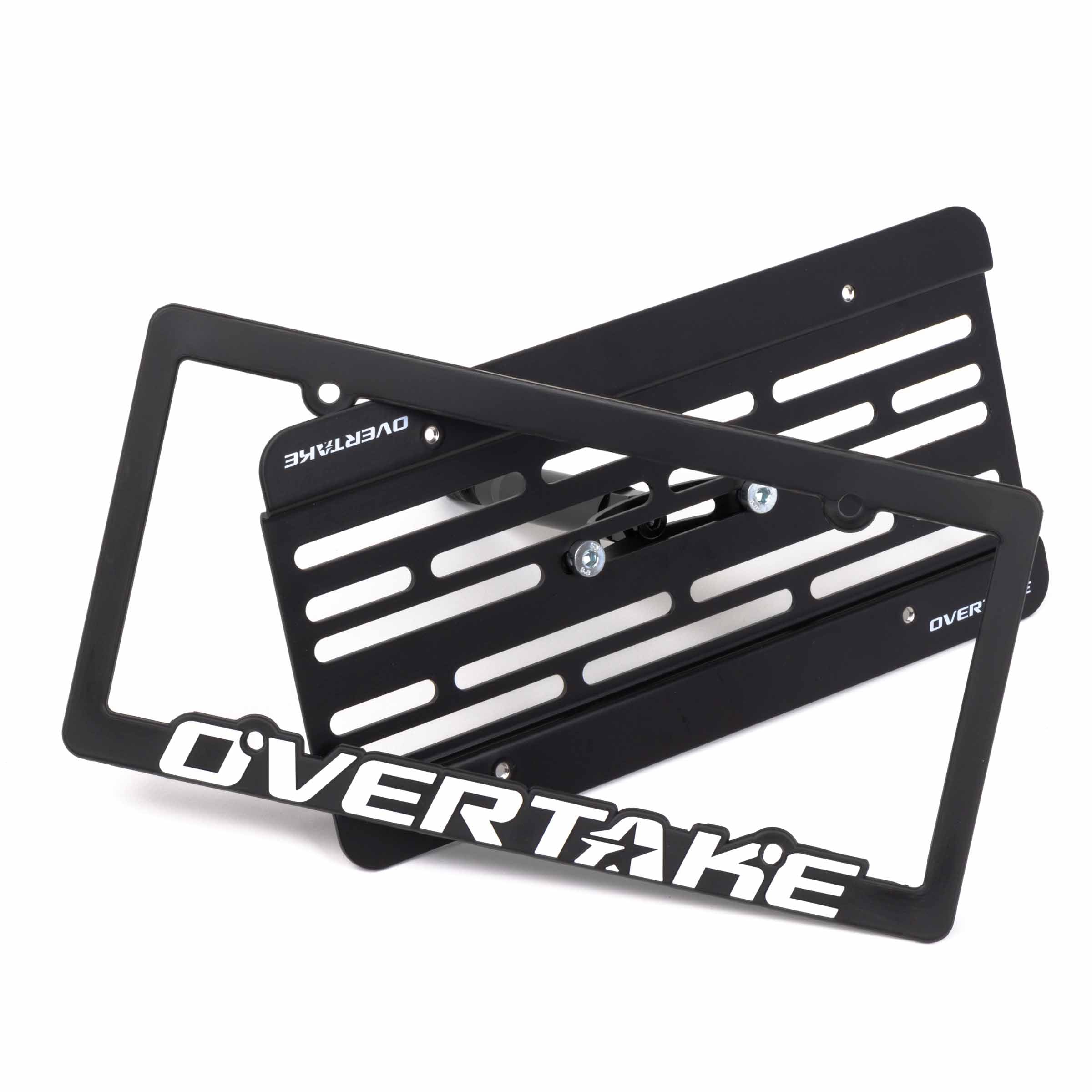 Overtake MaxxAdjust License Plate Relocation Kit - Subaru 02-07 Impreza / WRX / STI