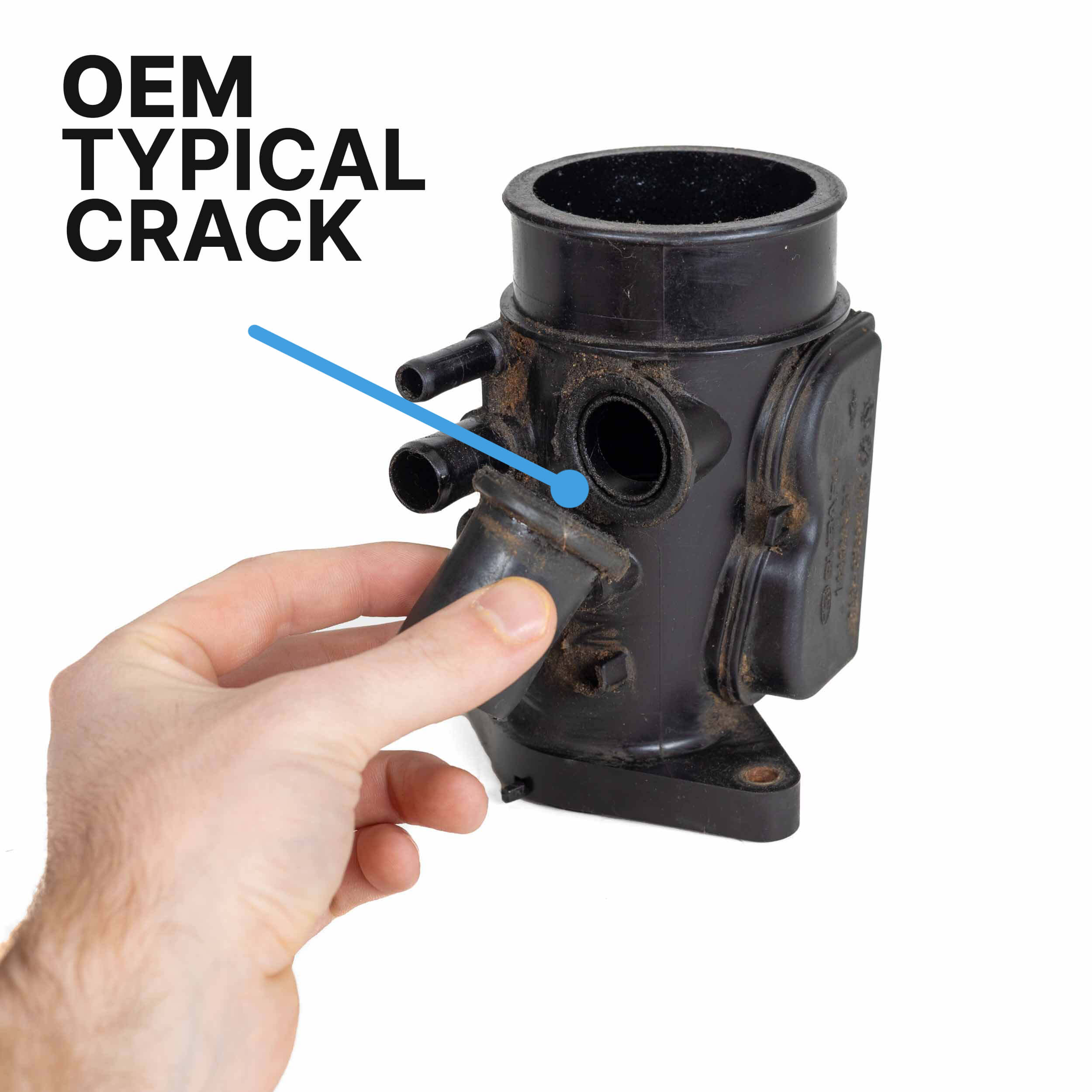 Overtake Aluminum Turbo Inlet - Subaru 15-21 WRX, 14-18 FXT