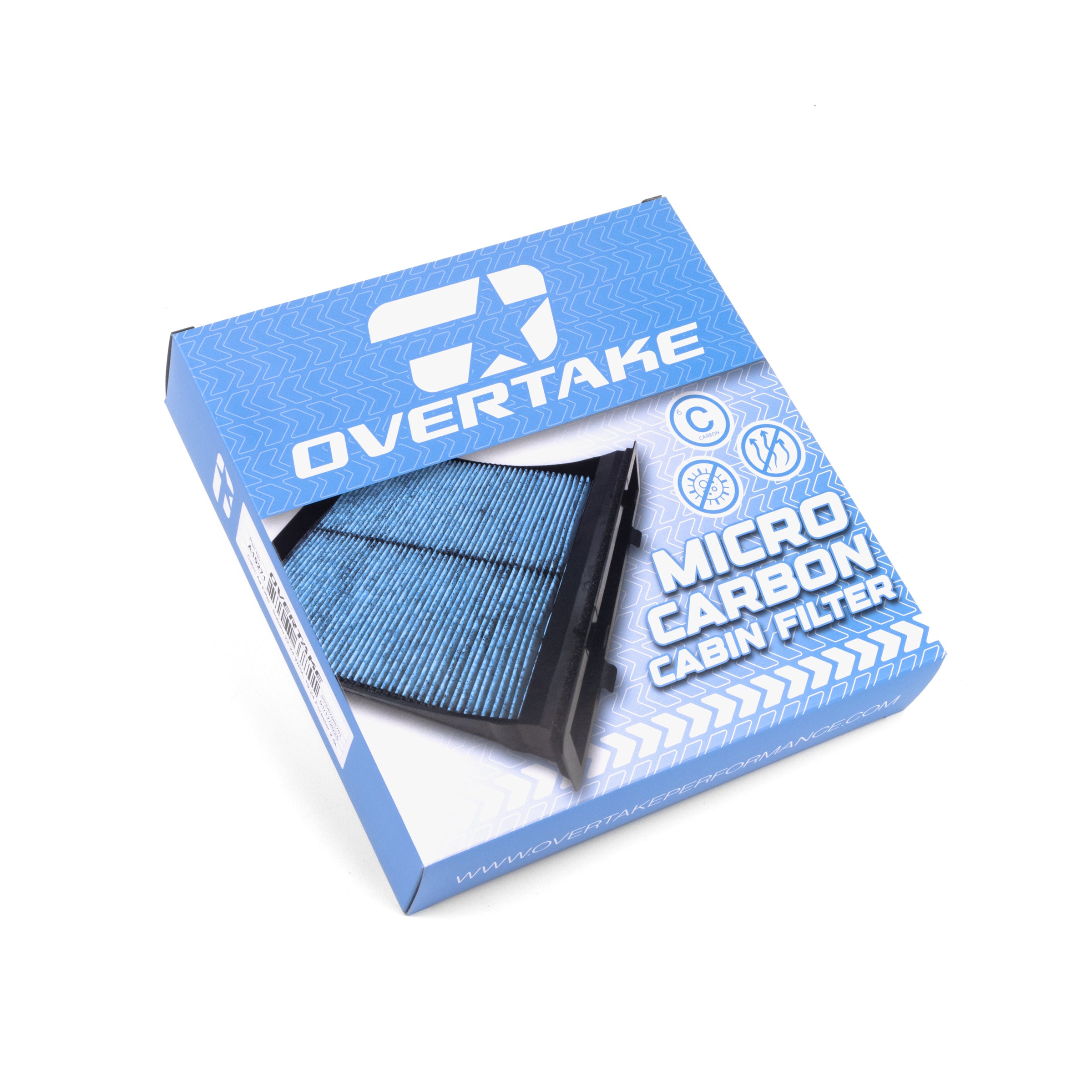 Overtake Micro Carbon Cabin Air Filter - Subaru 22+ WRX, 19-24 Forester