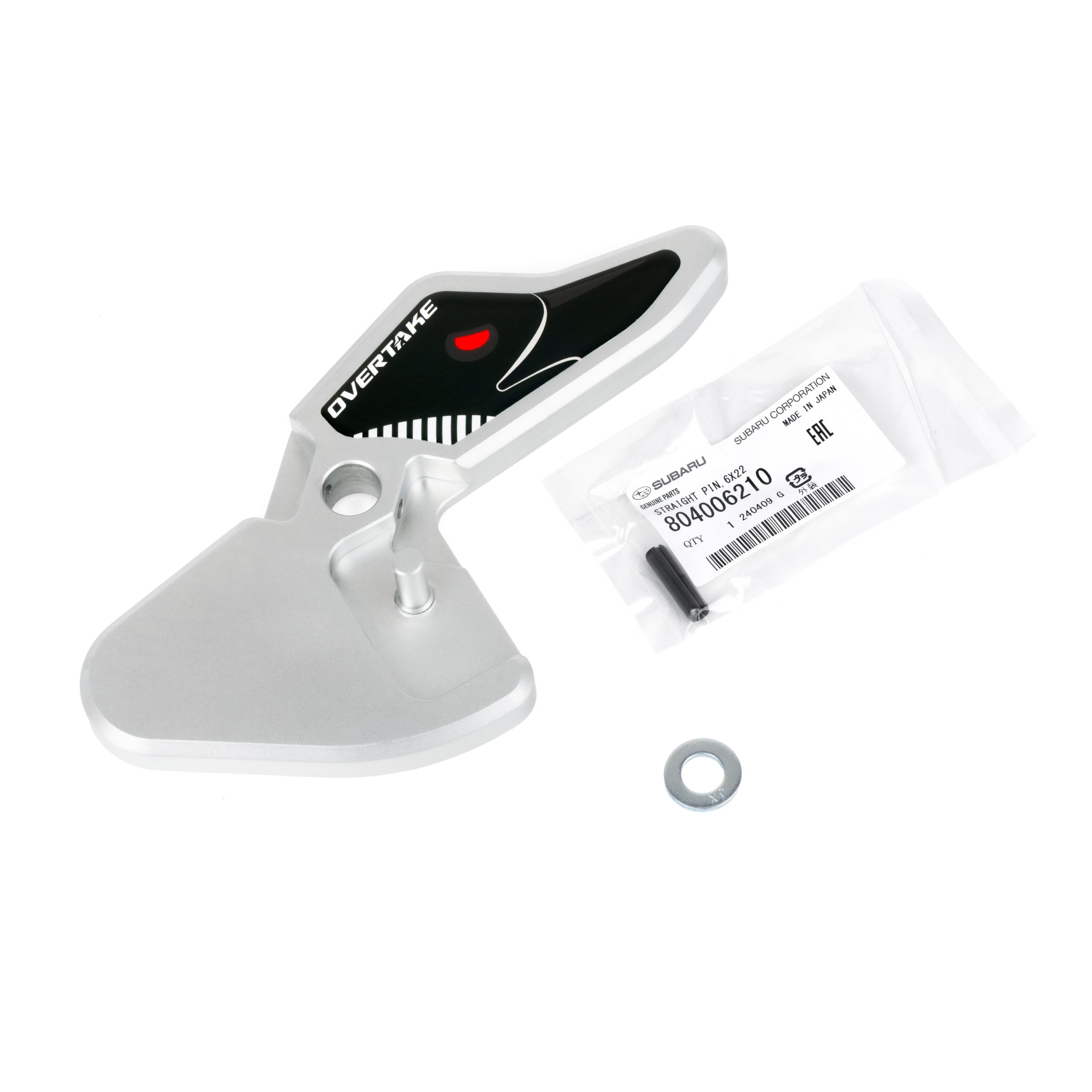 OVERTAKE Short Shift Plate - Subaru 2015-2026 WRX, 2018-2023 Crosstrek