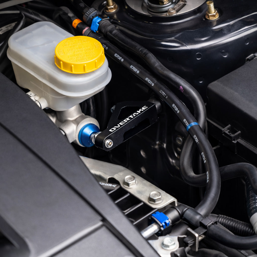 OVERTAKE Master Cylinder Brace - Subaru 2015-21 WRX, 2015-21 STI
