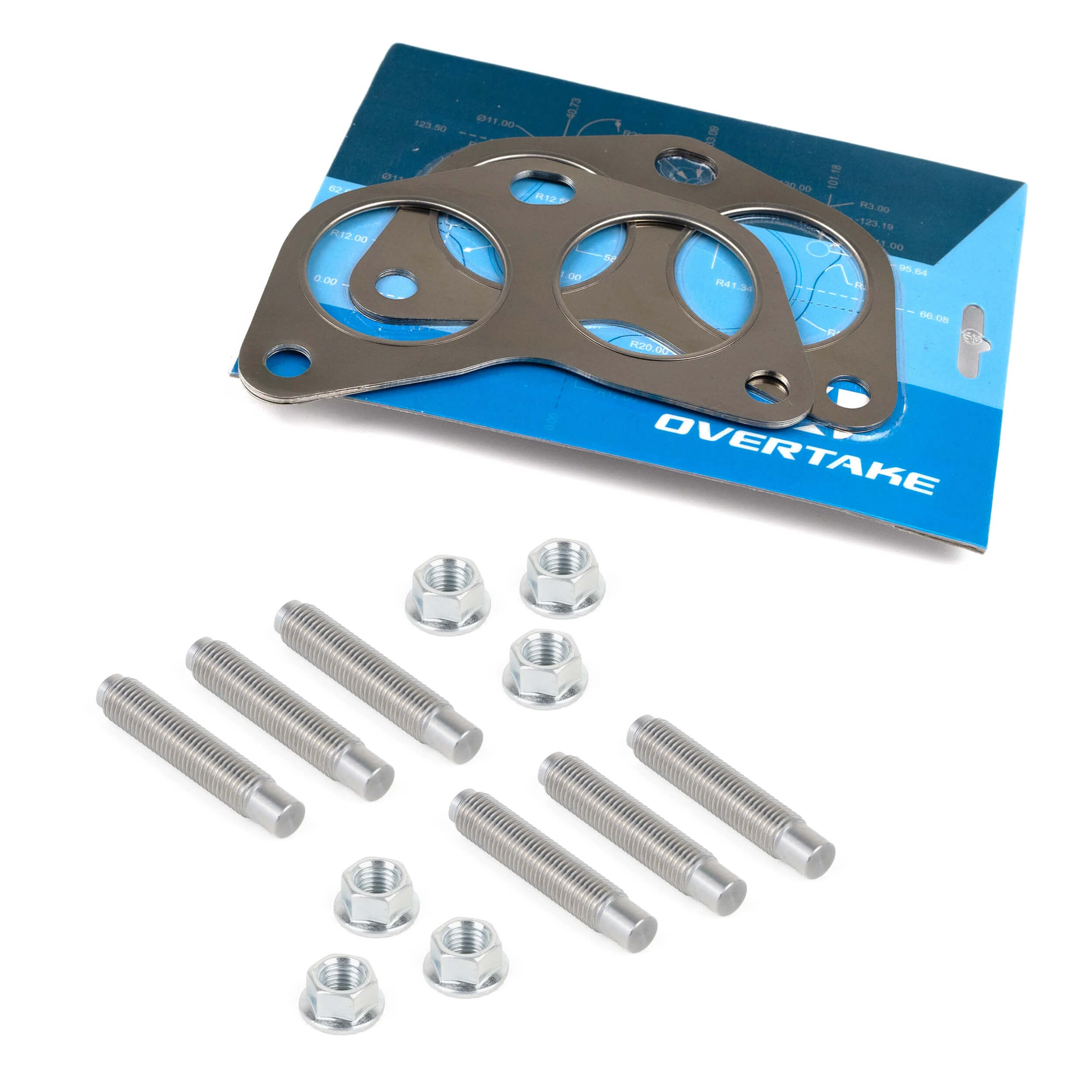 OVERTAKE Exhaust Manifold Refresh Kit - Subaru EJ/FA 2002-2026 WRX, 2004-2021 STI, 2013-2026 BRZ, 2013-2026 GR86, FXT, LGT, OBXT