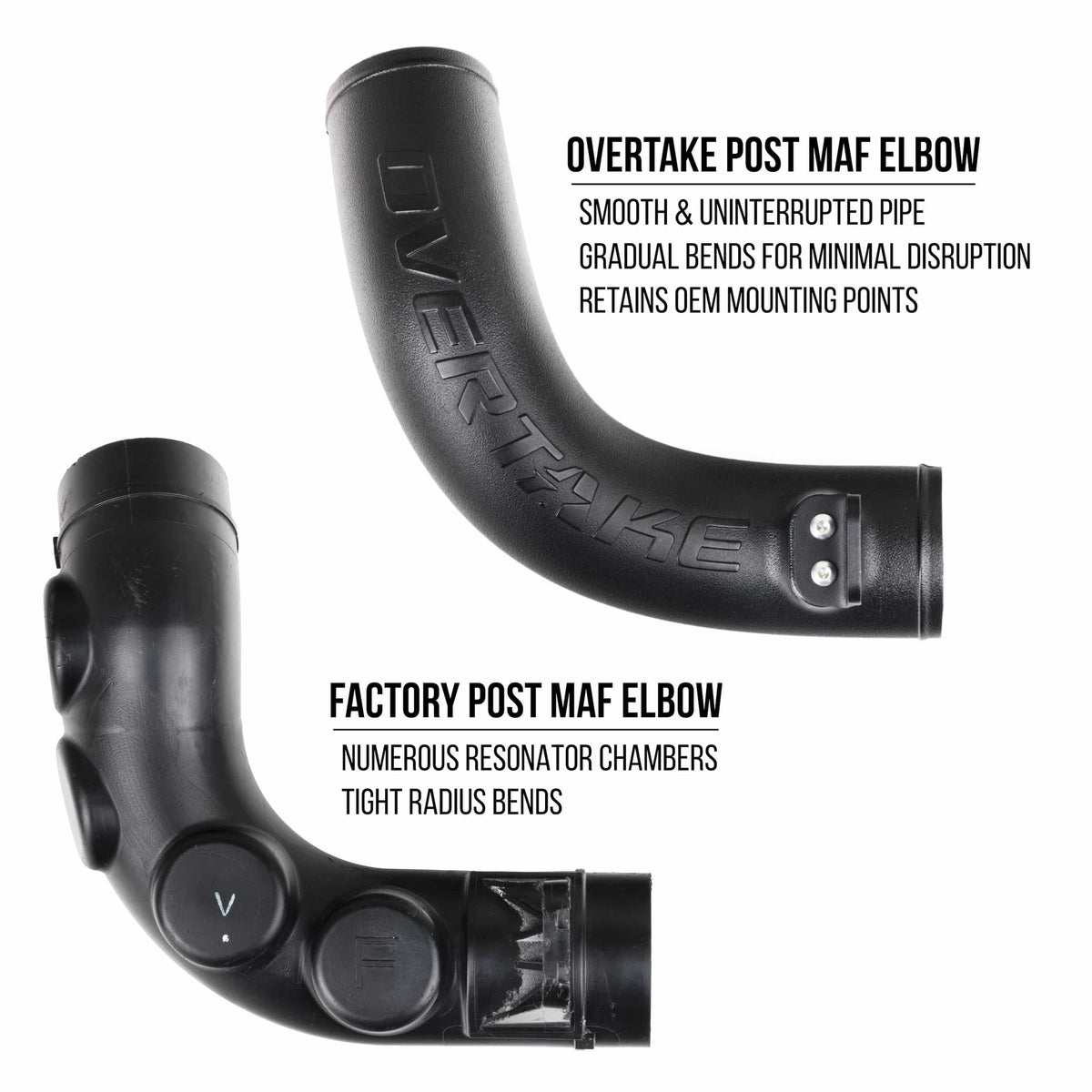 OVERTAKE Post MAF Hose Elbow - Subaru 2015-2021 WRX