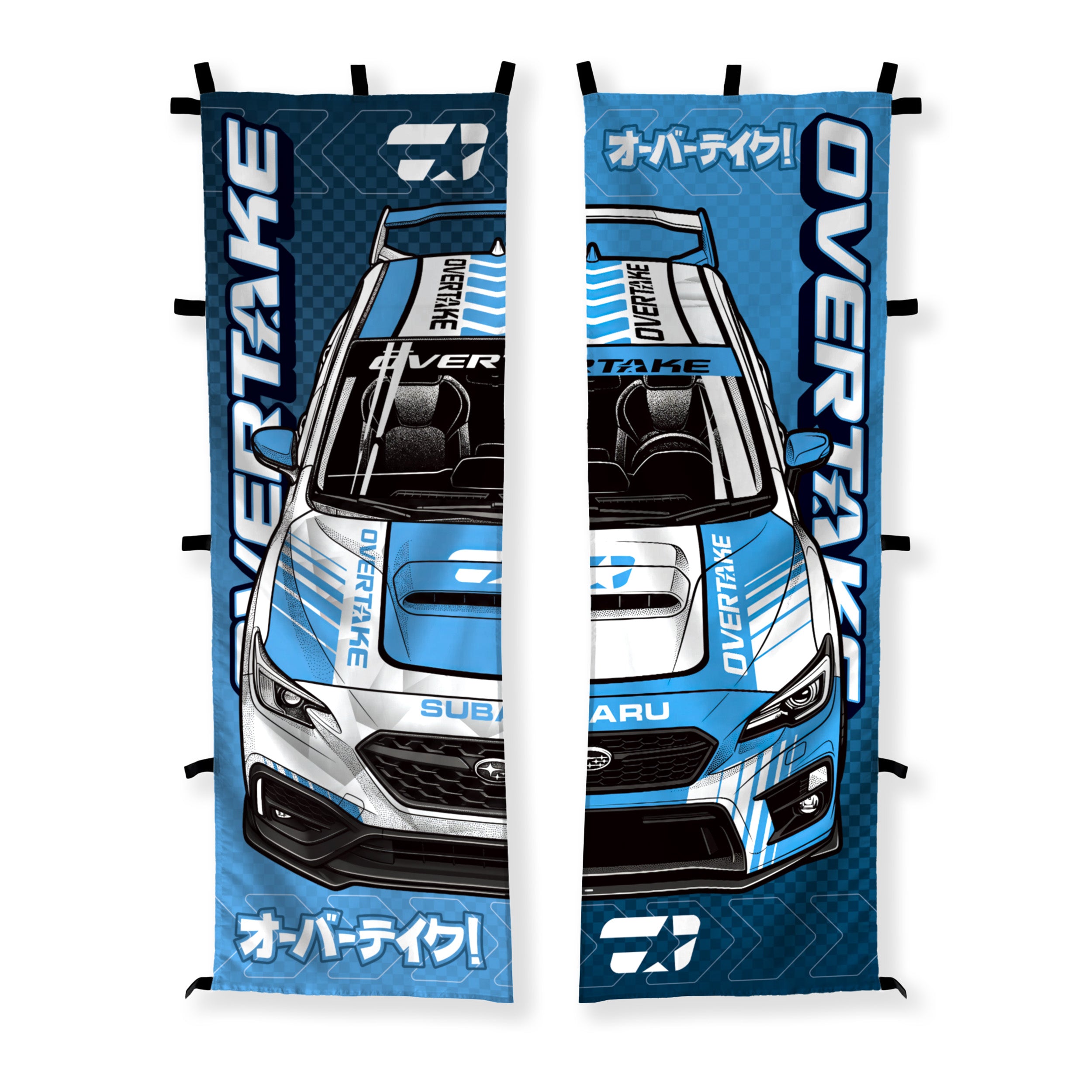 OVERTAKE Shop Cars Nobori Flag