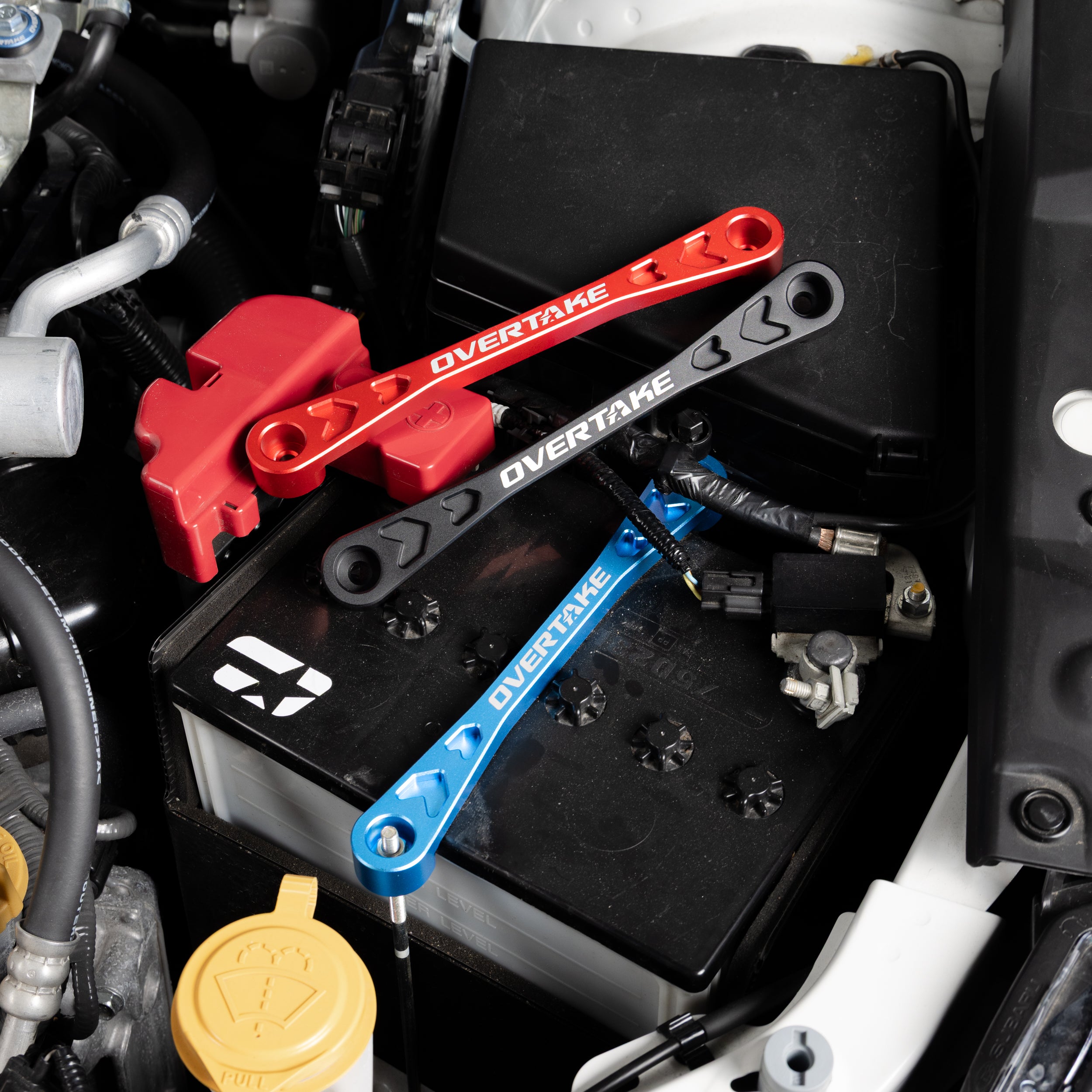 Overtake Battery Tie Down - Subaru Models