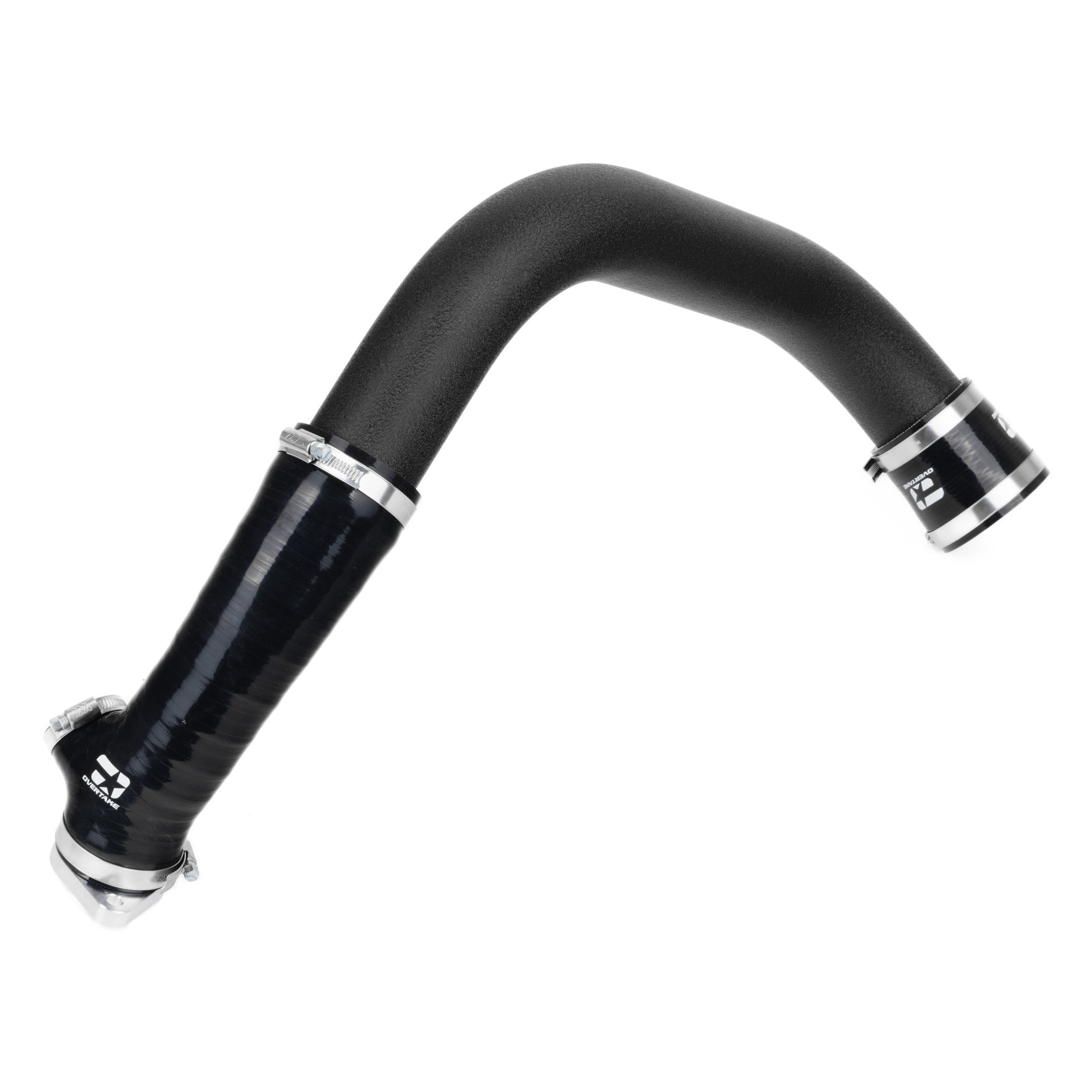 Overtake charge pipe kit for 2015-2021 Subaru WRX in black powder coat #color_black