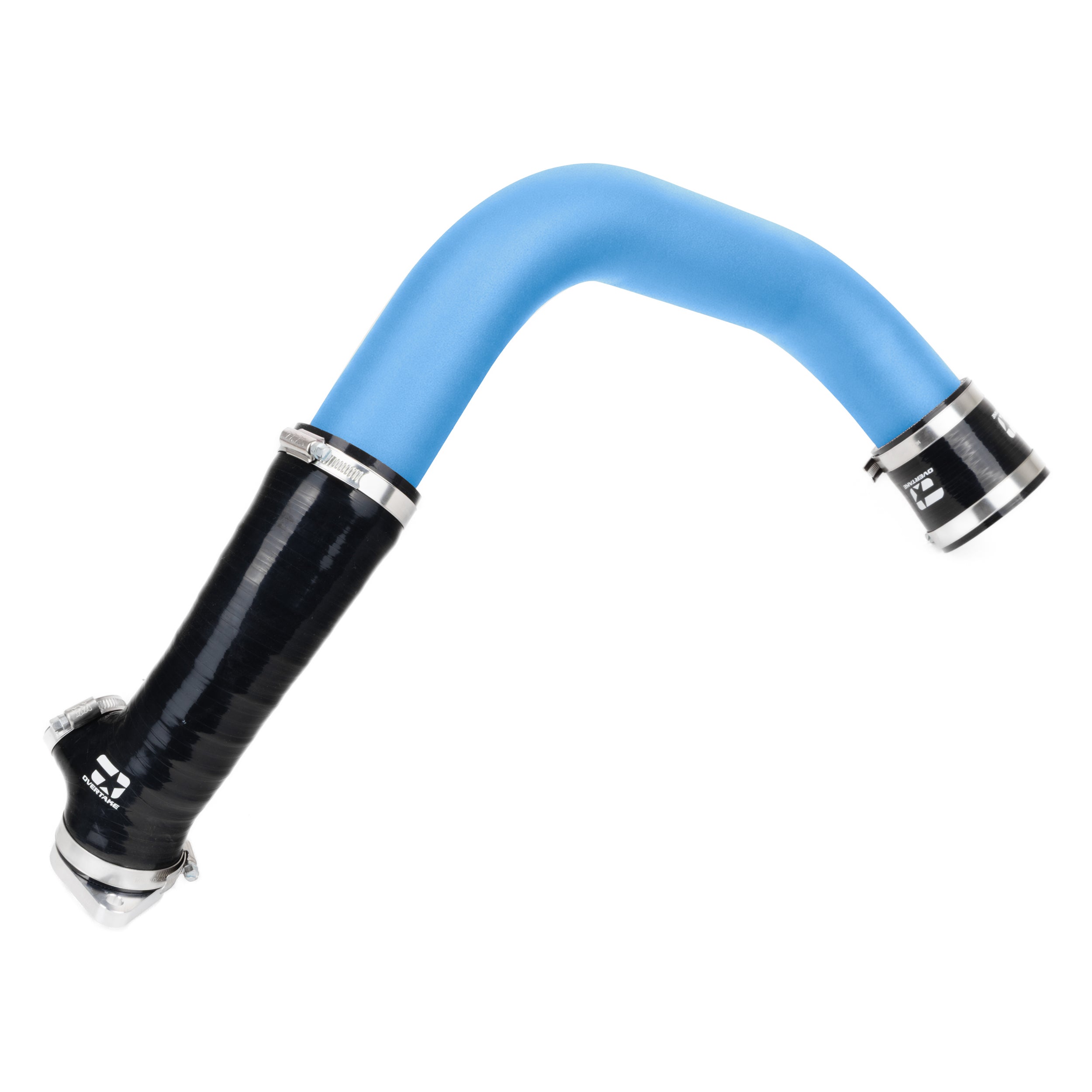 Overtake charge pipe kit for 2015-2021 Subaru WRX in Overtake Blue powder coat #color_overtake blue