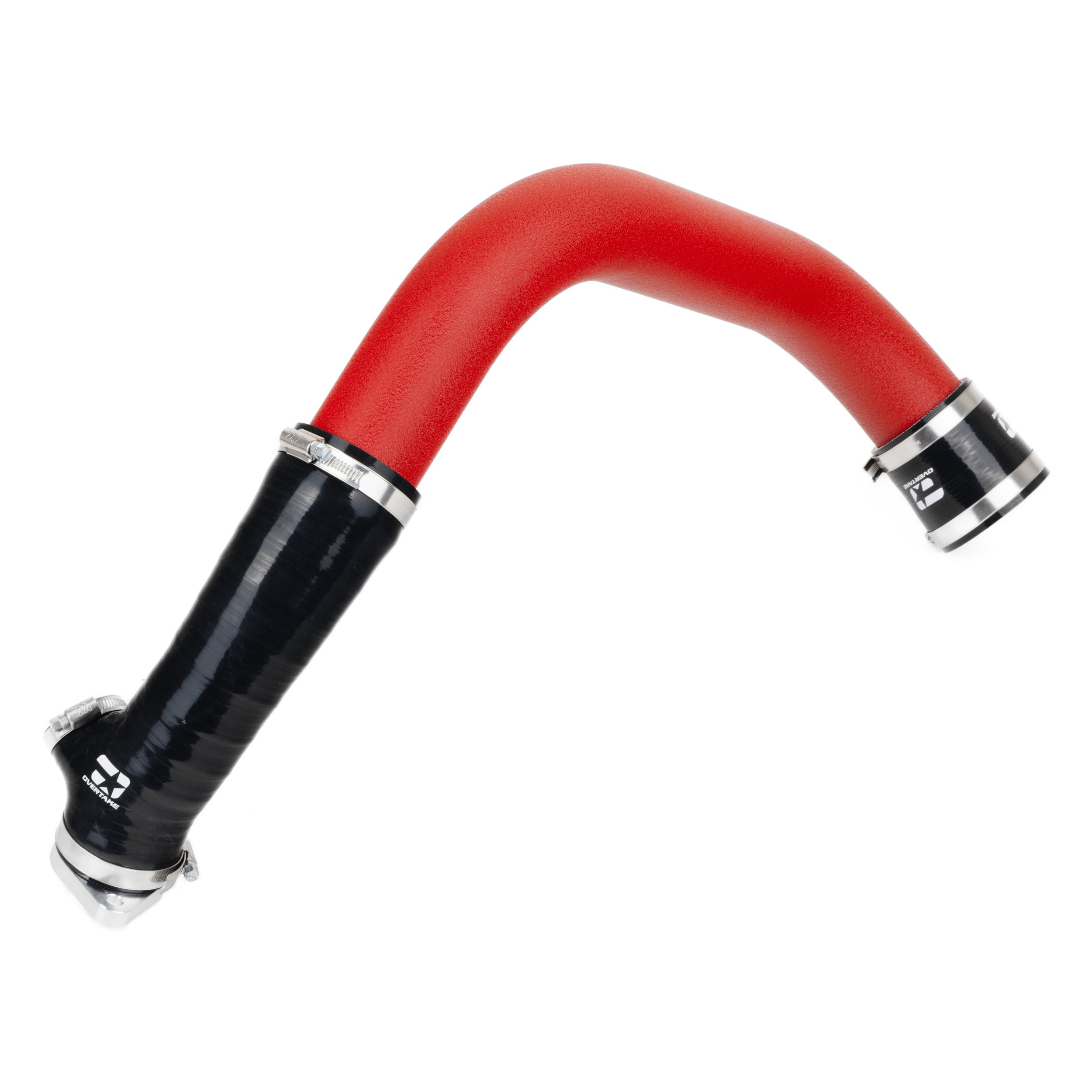 Overtake charge pipe kit for 2015-2021 Subaru WRX in red powder coat #color_red
