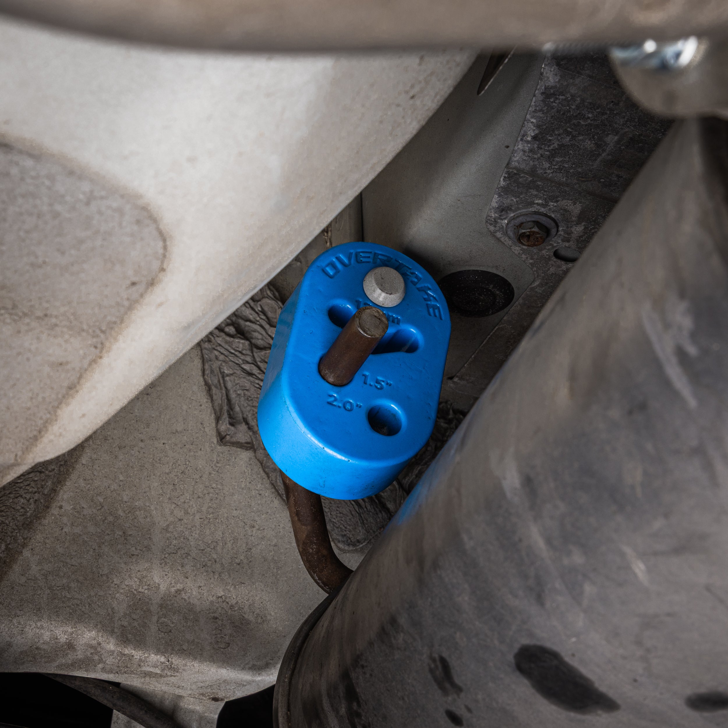 OVERTAKE Adjustable Exhaust Hanger - 12mm - Subaru 2008-2026 WRX, 2008-2021 STI, 2013-2026 BRZ