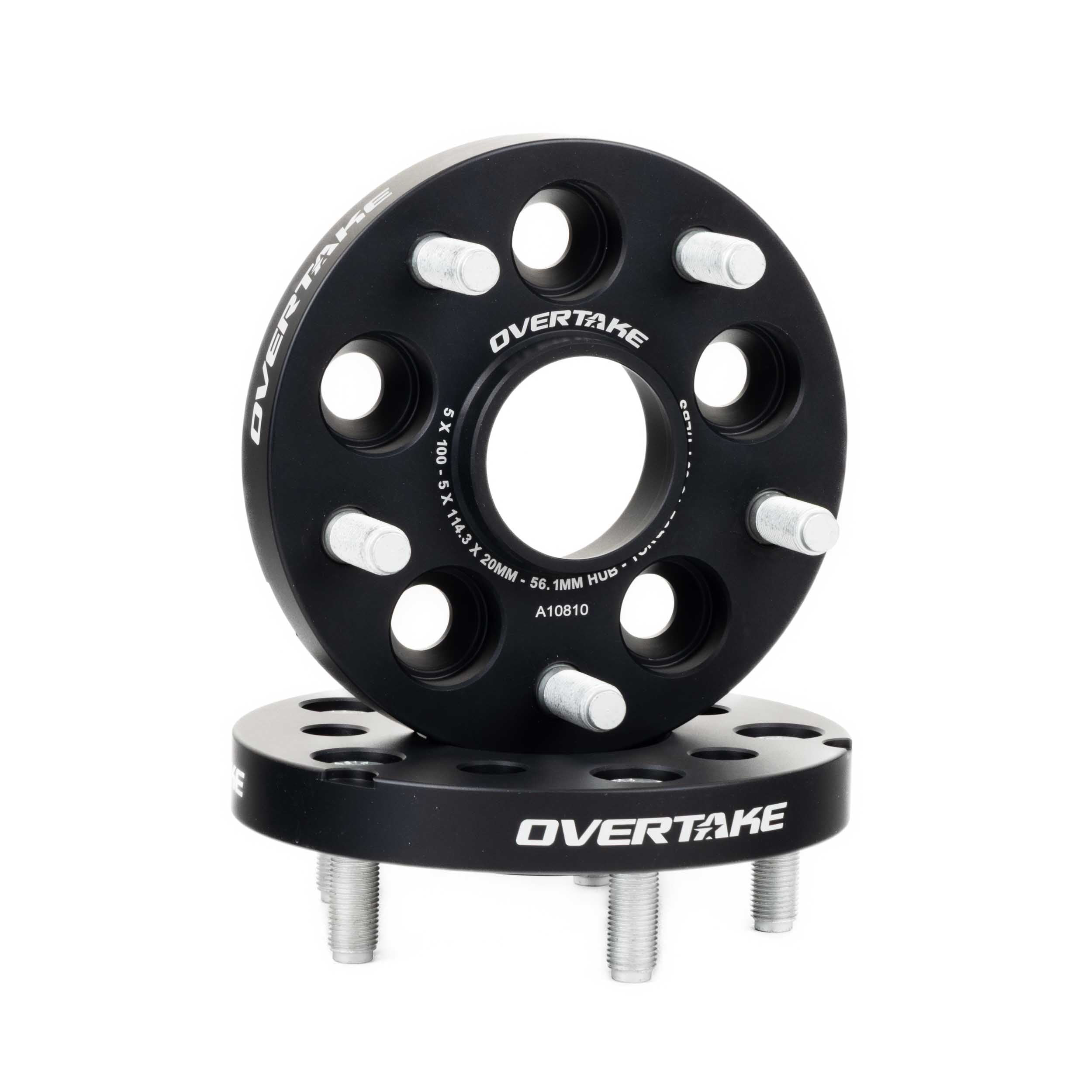 OVERTAKE 20mm wheel spacers adapters 5x100 to 5x114.3 for Subaru WRX 2002-2014, STI 2004
BRZ 2013-2026, GR86 2013-2026 Forester 1998-2018, Impreza 1993-2023, Outback 2000-2014, Legacy 1989-2014, Crosstrek 2013-2023, Baja 2003-2006, Tribeca 2006-2014. 5x100 bolt pattern, sold as pair.