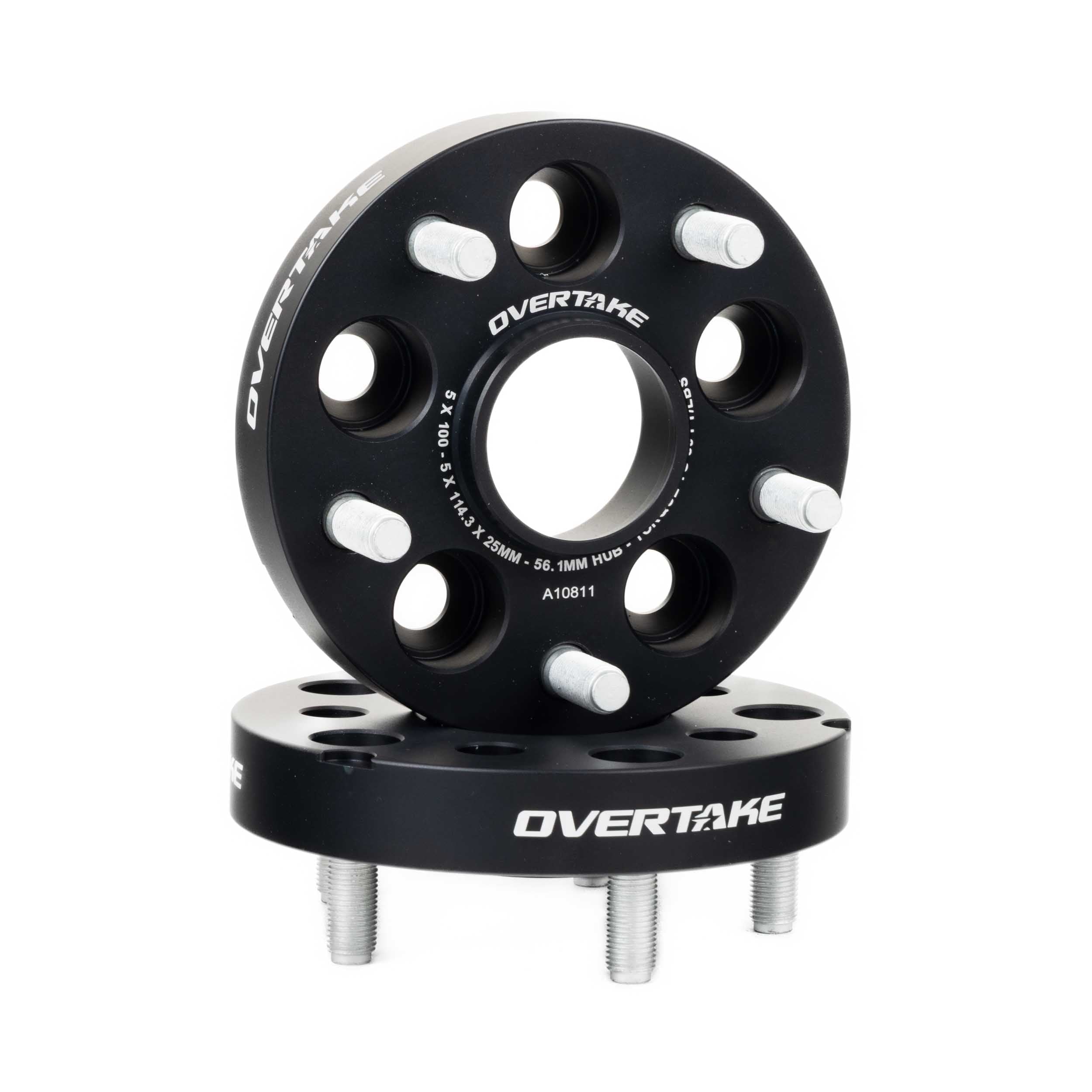 OVERTAKE 25mm wheel spacers adapters 5x100 to 5x114.3 for Subaru WRX 2002-2014, STI 2004
BRZ 2013-2026, GR86 2013-2026 Forester 1998-2018, Impreza 1993-2023, Outback 2000-2014, Legacy 1989-2014, Crosstrek 2013-2023, Baja 2003-2006, Tribeca 2006-2014. 5x100 bolt pattern, sold as pair.