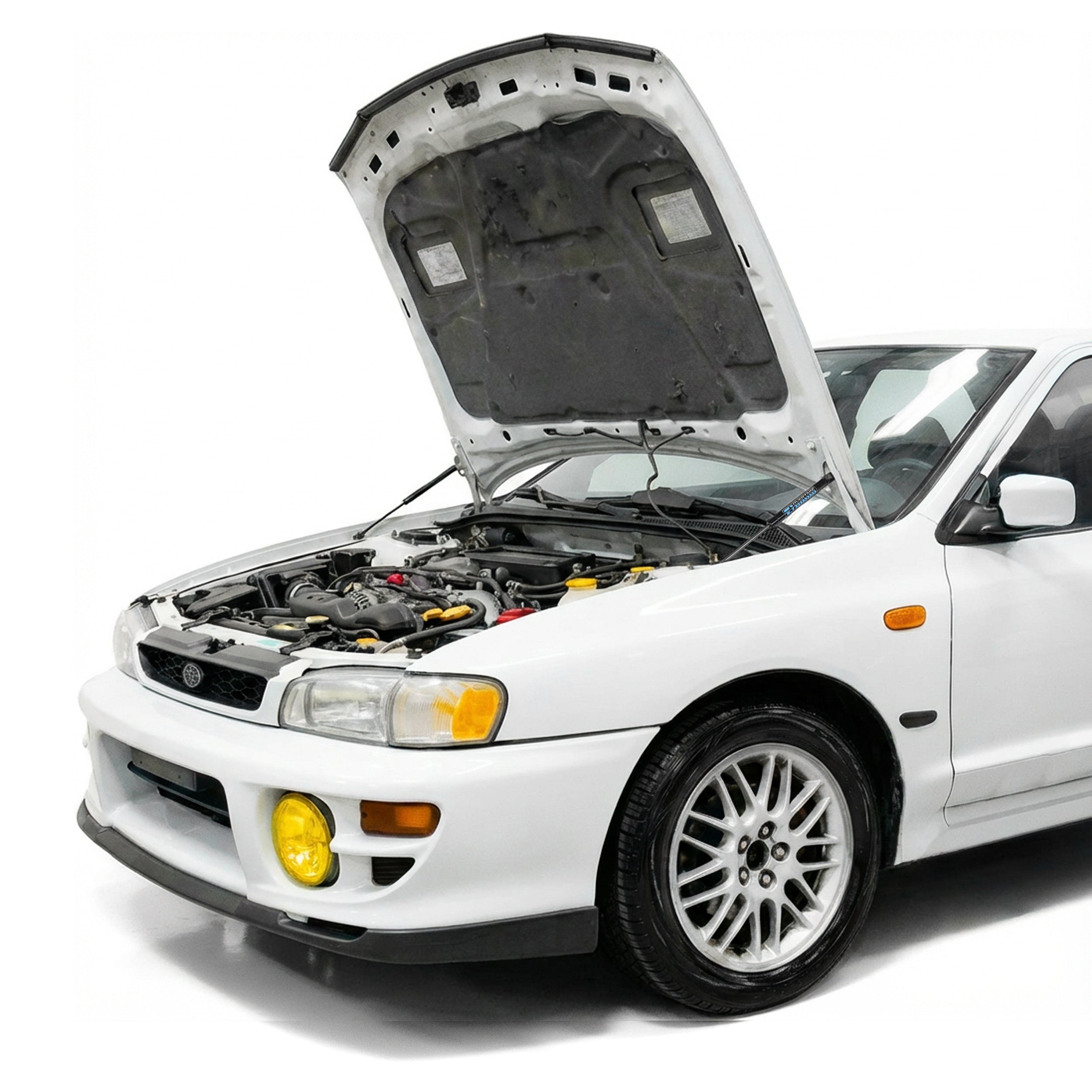 OVERTAKE Hi-Lift Hood Struts - Subaru 1993-2001 Impreza, 1998-2002 Forester