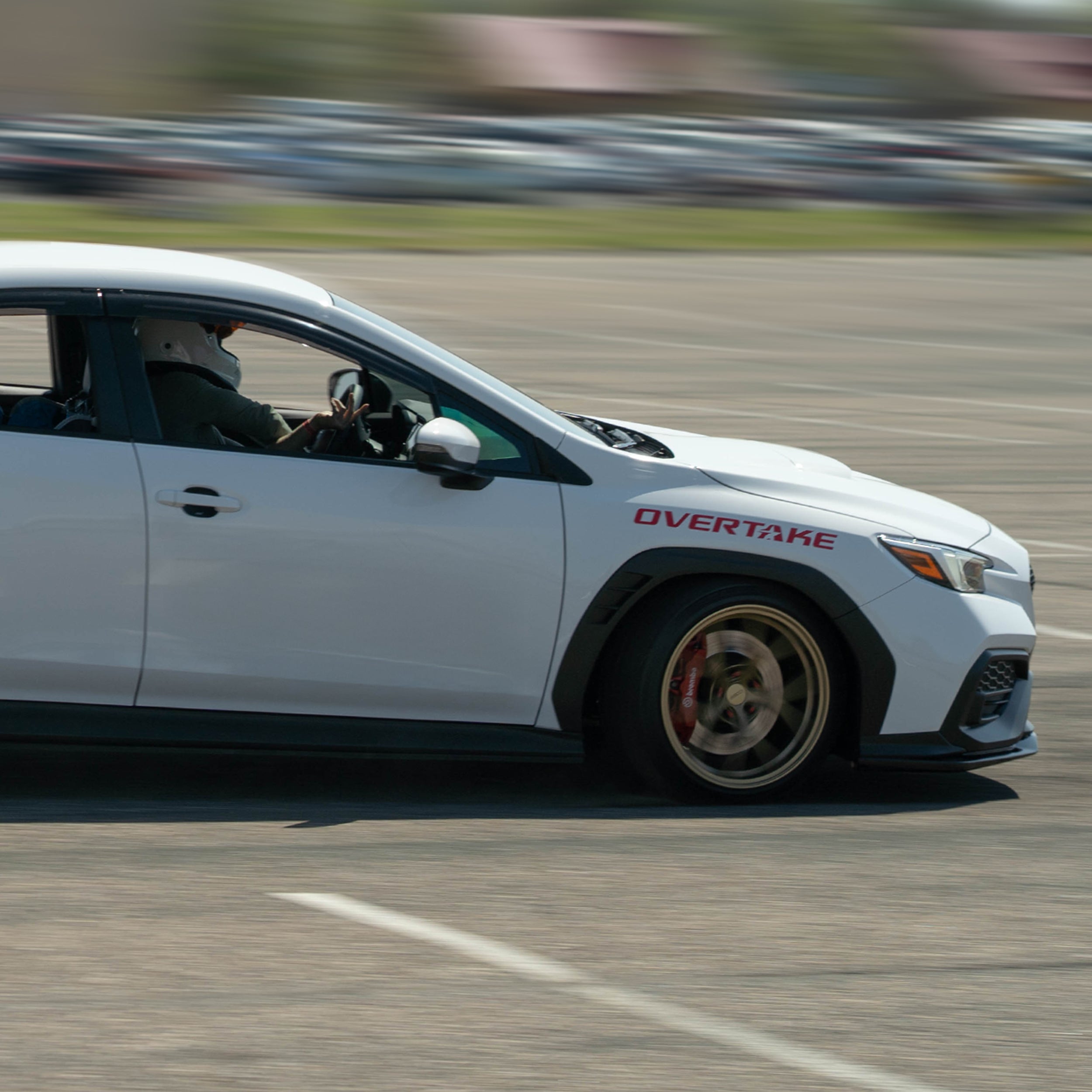 Overtake 22" Sticker