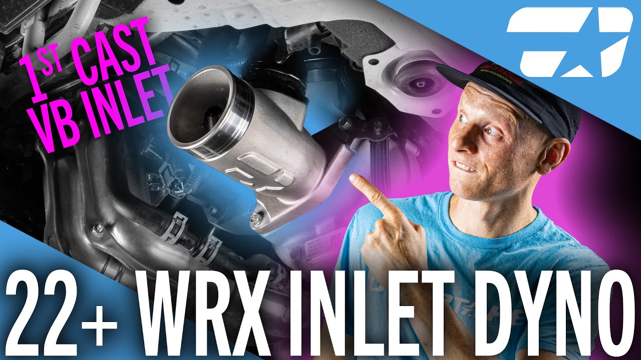 VB WRX Turbo Inlet Dyno Test, Overtake 2022+ WRX