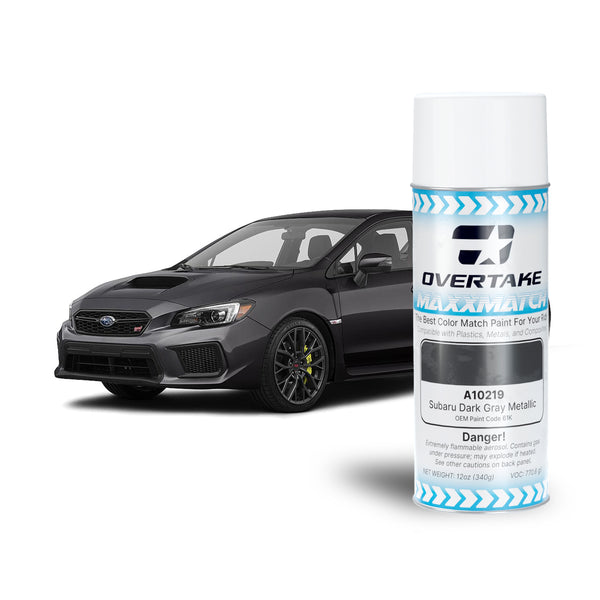 Overtake MaxxMatch Paint - Subaru Dark Grey Metallic 61K