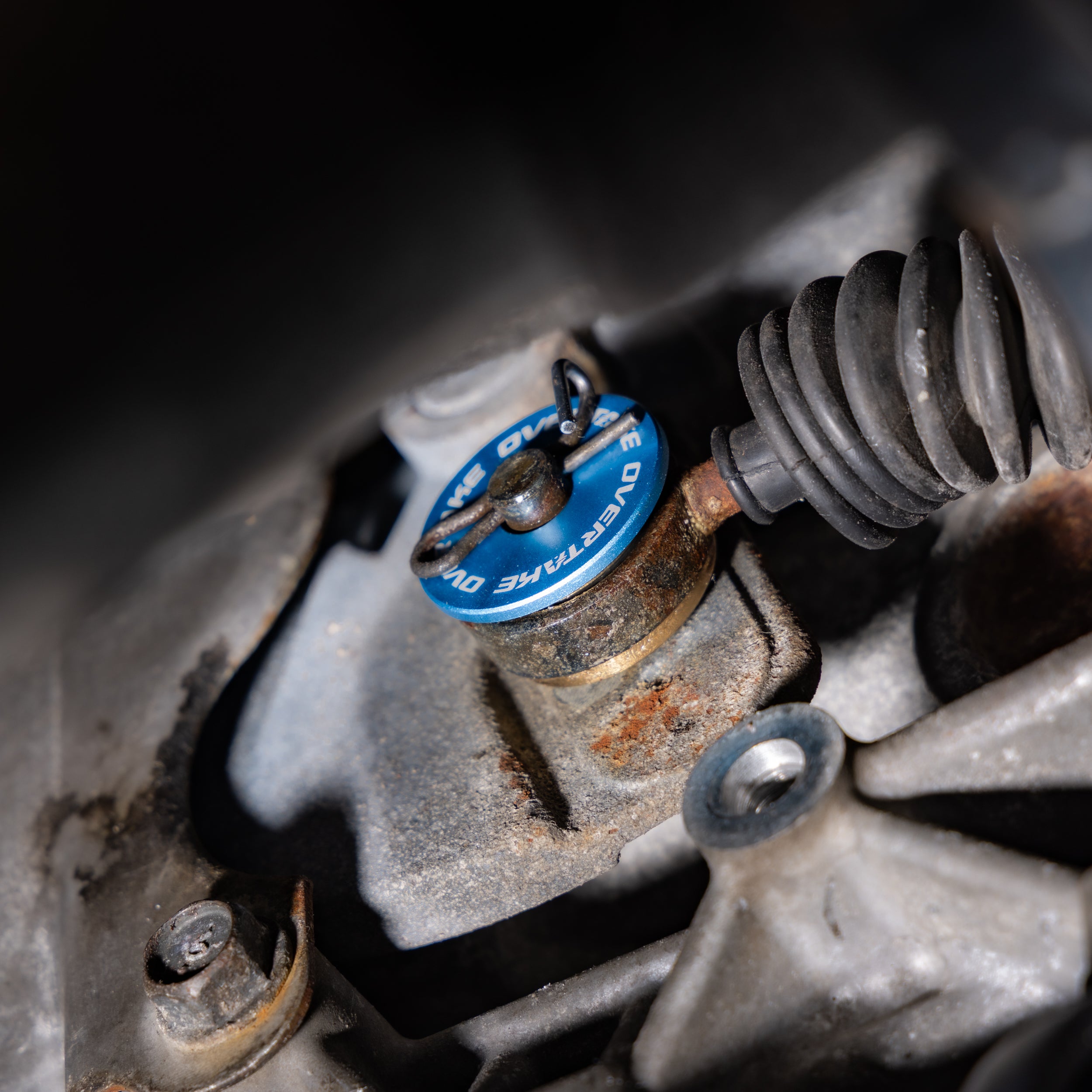 OVERTAKE Brass Shifter Bushing Kit - Subaru 2015-2026 WRX / 2014-2018 Forester / 2018-2023 Crosstrek / 2010-2013 Legacy GT / 2010-2013 Outback XT