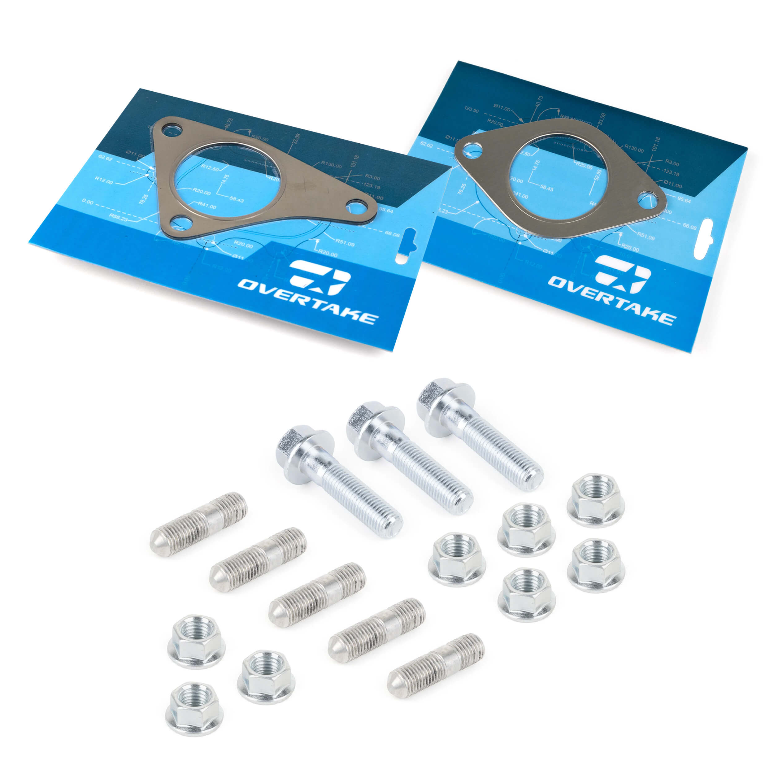 OVERTAKE Up-Pipe Refresh Kit - Subaru 2002-2014 WRX, 2004-2021 STI, 2004-2013 Forester XT, 2005-2009 Legacy GT / Outback XT