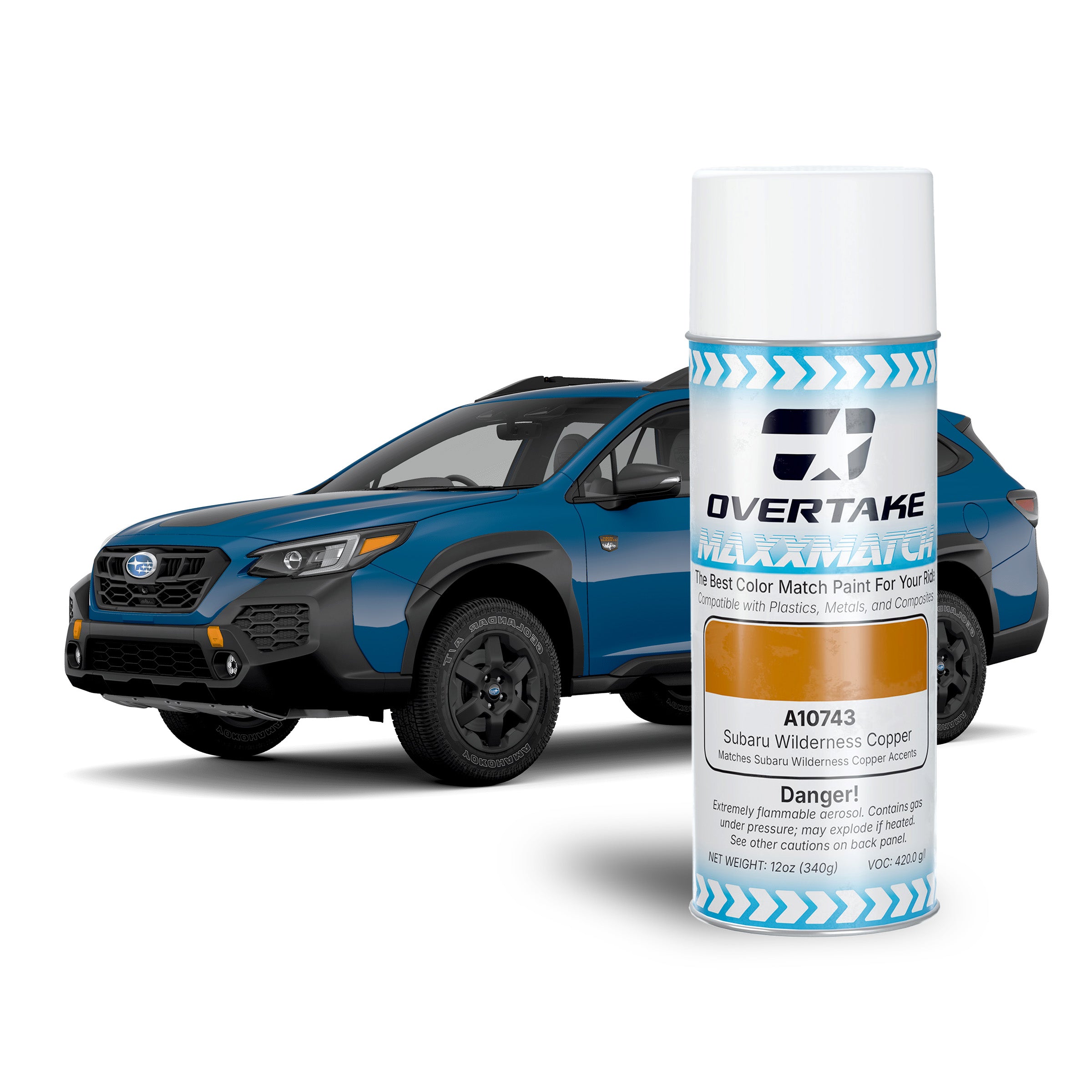 マッハガルーダ クリアバージョン OVERTAKE MaxxMatch Paint - Subaru Wilderness Copper