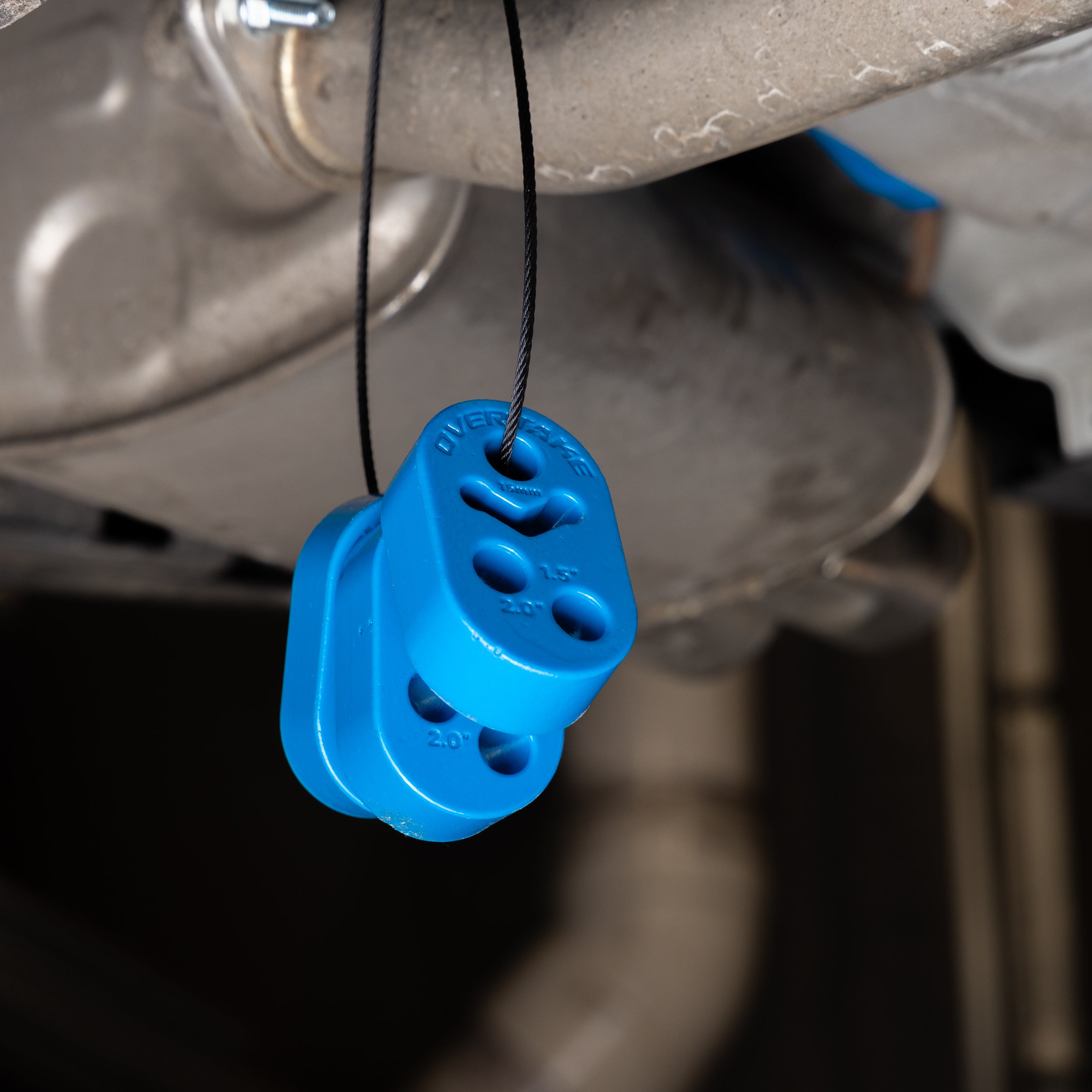 Overtake Adjustable Exhaust Hanger - 15mm - Subaru 93-07 Impreza/WRX/STi