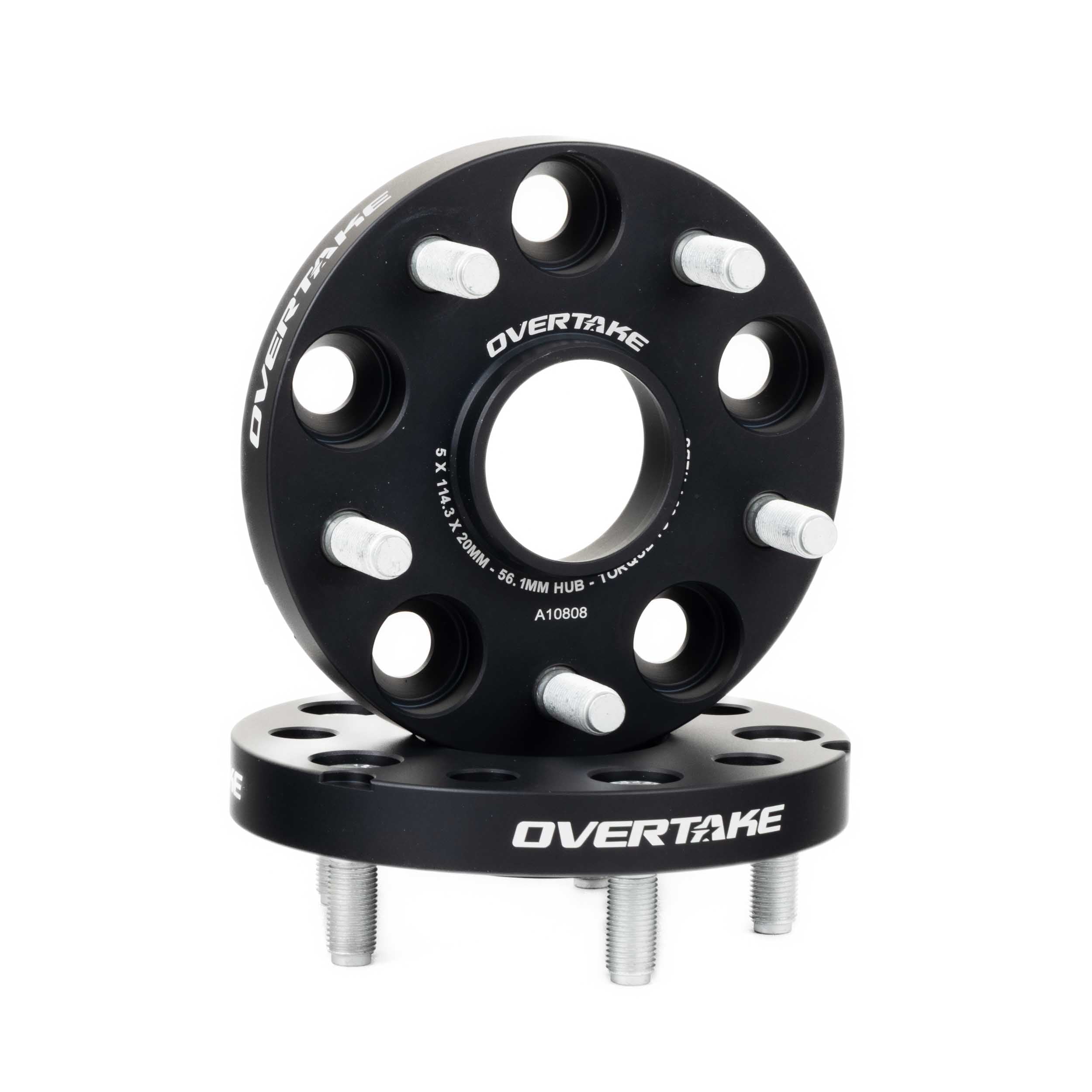 OVERTAKE Wheel Spacers 5x114.3 lug pattern - Pair - Subaru WRX / STI Crosstrek / Impreza / Forester / Outback / Ascent
