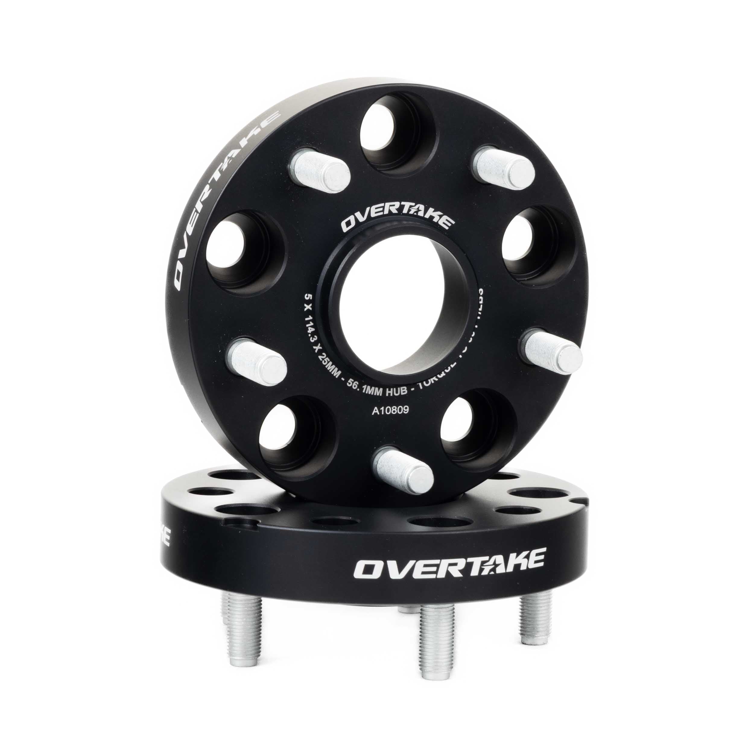 OVERTAKE Wheel Spacers 5x114.3 - Pair - Subaru WRX / STI / Ascent / Forester / Outback / Impreza 